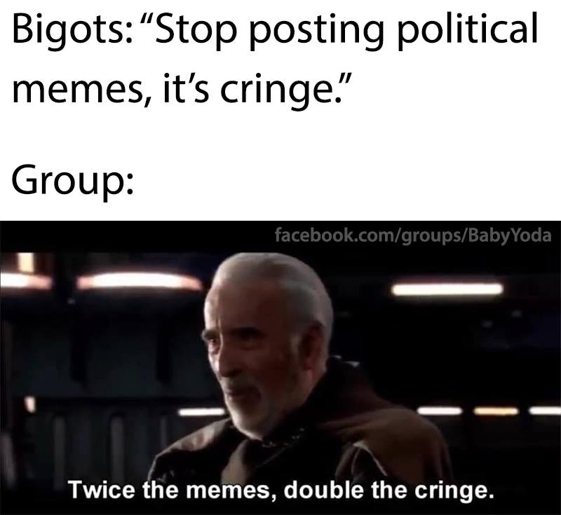 This meme is a screenshot from the movie Star Wars: The Clone Wars, featuring the character General Grievous. The image shows General Grievous saying "You are no match for me" in a calm and collected tone, but the text "You are no match for me" is replaced with "You are no match for me... to make a good meme".
